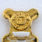 Celine Triomphe Gold Plated Earrings — view 6