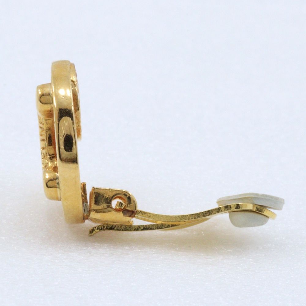 Celine Triomphe Gold Plated Earrings — view 5