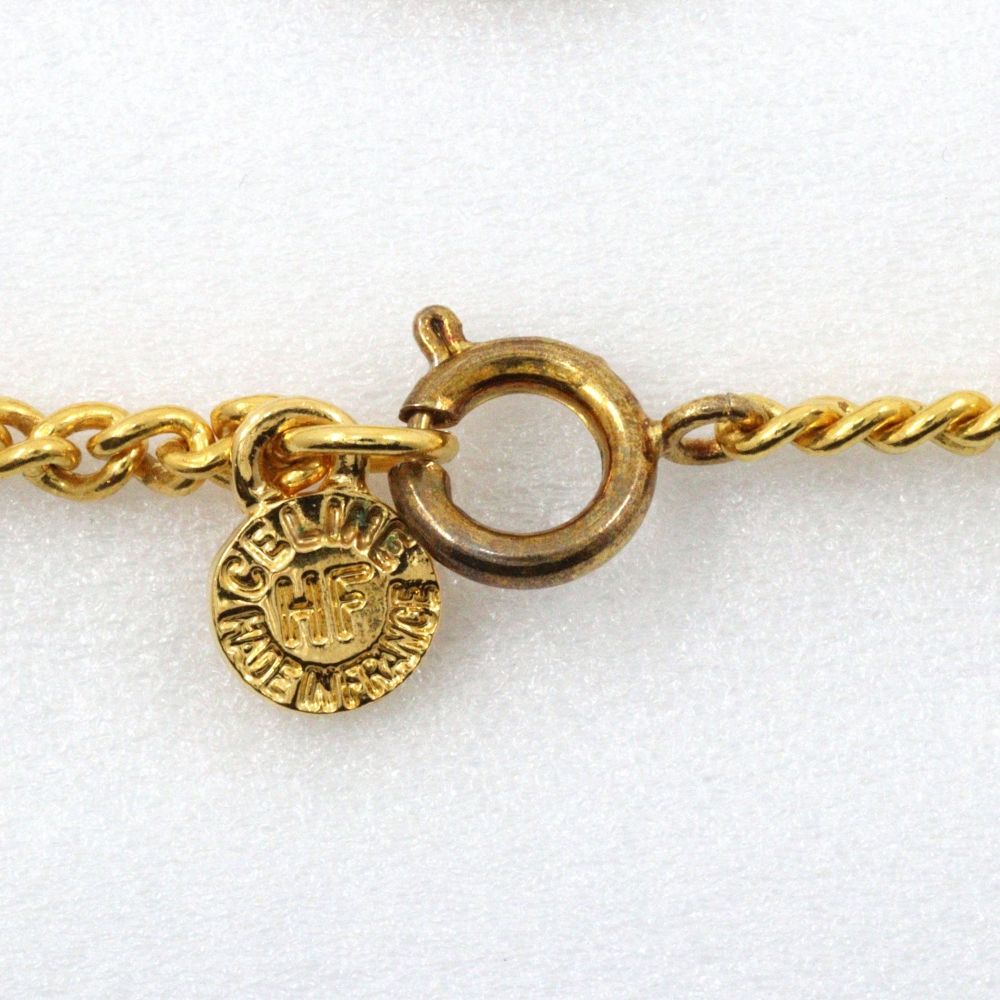 Celine Triomphe Gold Plated Bracelet — view 6
