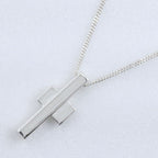 Gucci Cross 925 Sterling Silver Necklace — view 3