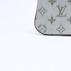 Louis Vuitton Monogram Mini Pochette Cles Coin Purse Canvas Gold Green — view 6