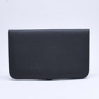 Hermes Dogon GM Bifold Wallet Togo Noir Silver — view 2