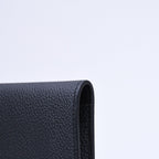 Hermes Dogon GM Bifold Wallet Togo Noir Silver — view 5