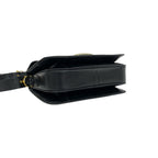 Celine Vintage Carriage Leather Shoulder Bag Pochette Black — view 7