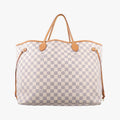 Louis Vuitton Neverfull GM Azur Damier Canvas Tote