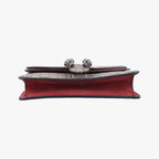 Gucci Dionysus Beige Red Multicolor Suede Shoulder Bag — view 3