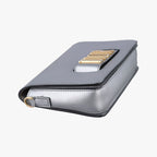 Dior Evolution Flap Bag Silver Leather — view 5