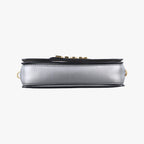 Dior Evolution Flap Bag Silver Leather — view 3