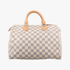 Louis Vuitton Speedy 30 Azur Damier Canvas Handbag