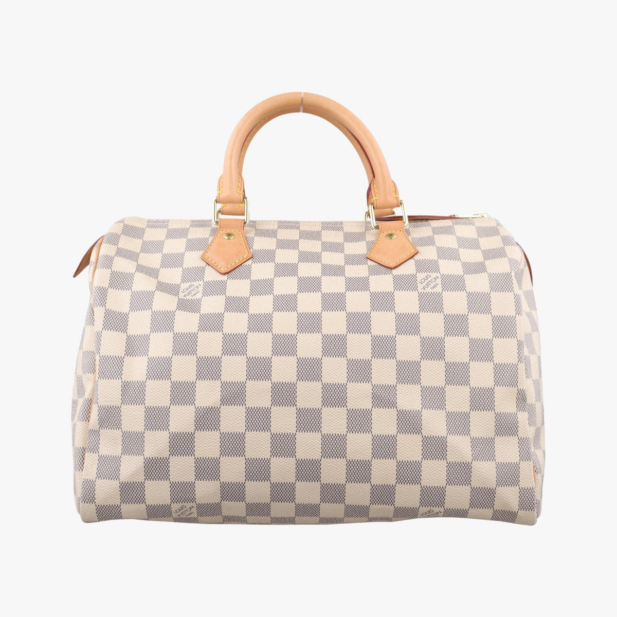 Louis Vuitton Speedy 30 Azur Damier Canvas Handbag