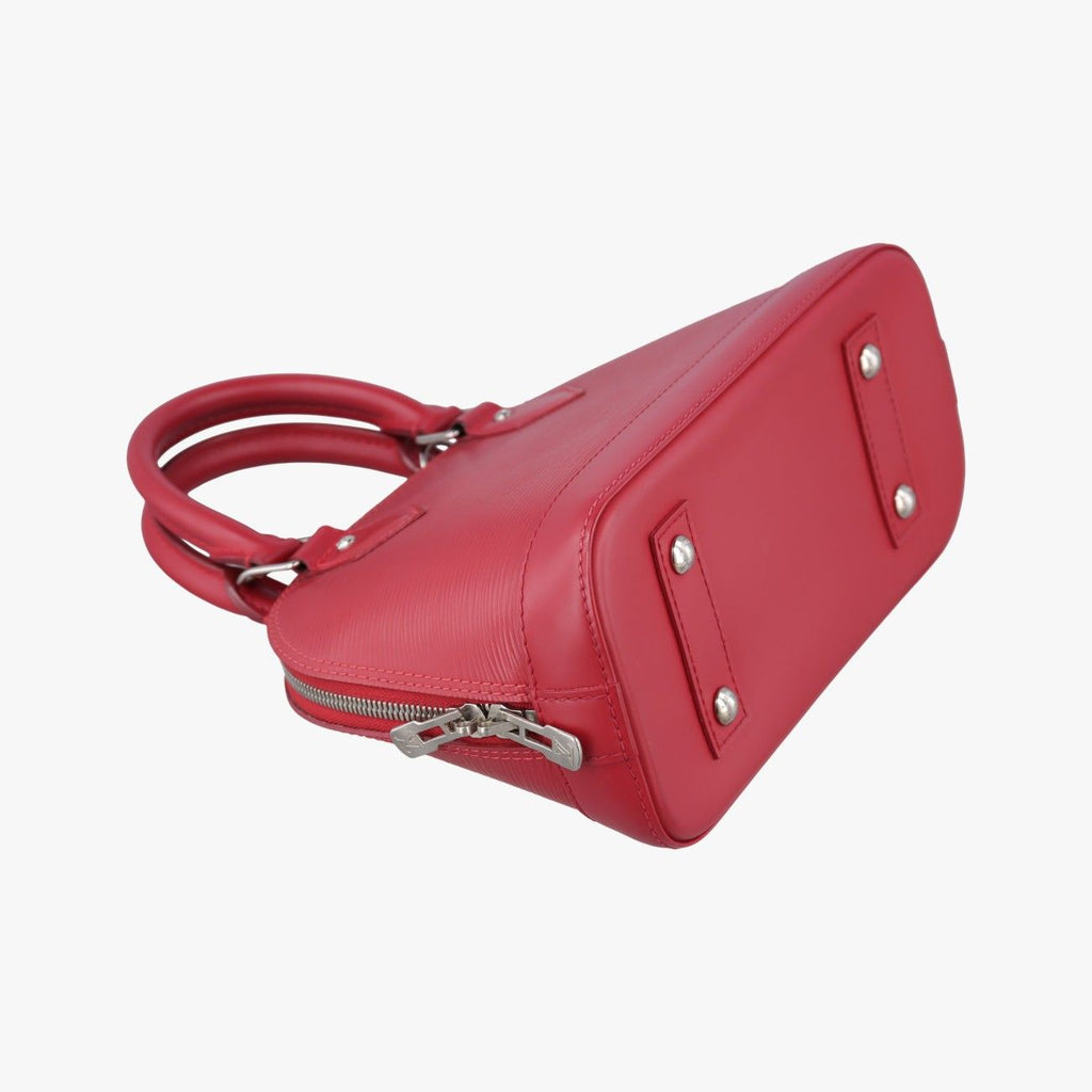 Louis Vuitton Alma BB Coquelicot Epi Handbag — view 5