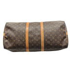 Louis Vuitton Keepall Bandouliere 55 Monogram Boston Bag Canvas — view 3