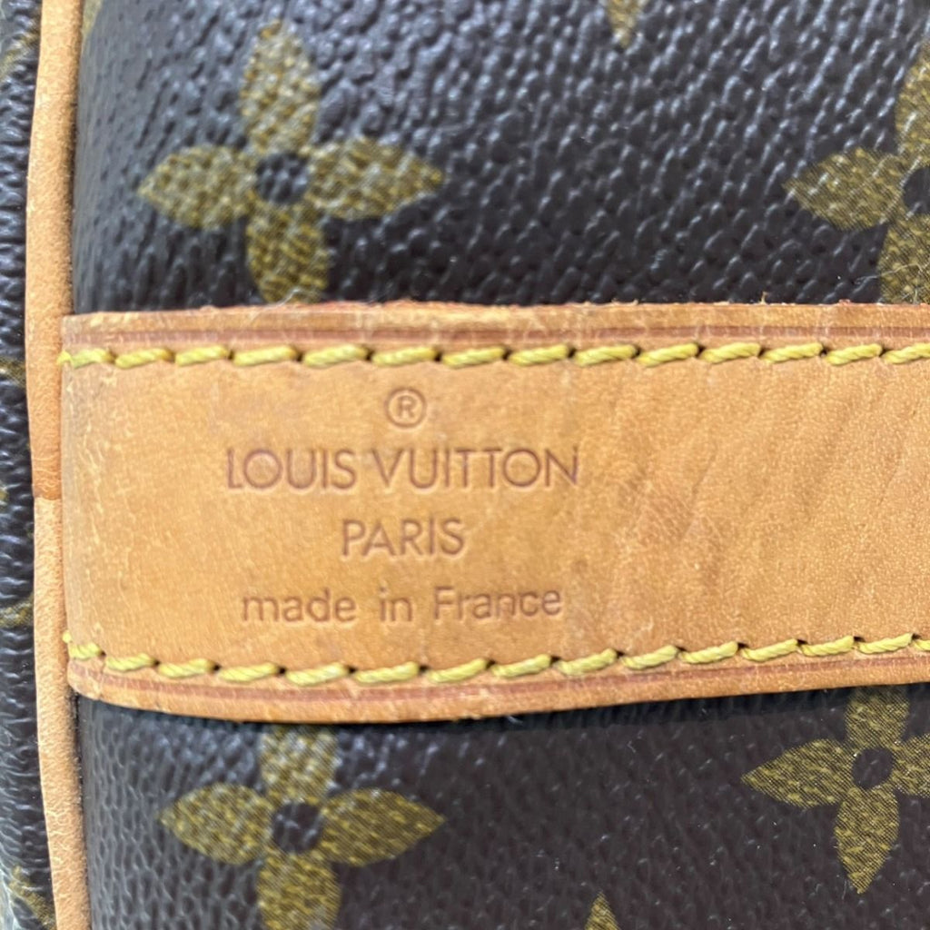 Louis Vuitton Keepall Bandouliere 55 Monogram Boston Bag Canvas — view 4