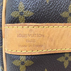 Louis Vuitton Keepall Bandouliere 55 Monogram Boston Bag Canvas — view 4