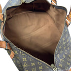 Louis Vuitton Keepall Bandouliere 55 Monogram Boston Bag Canvas — view 8
