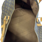 Louis Vuitton Keepall Bandouliere 55 Monogram Boston Bag Canvas — view 7