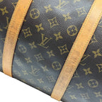 Louis Vuitton Keepall Bandouliere 55 Monogram Boston Bag Canvas — view 6