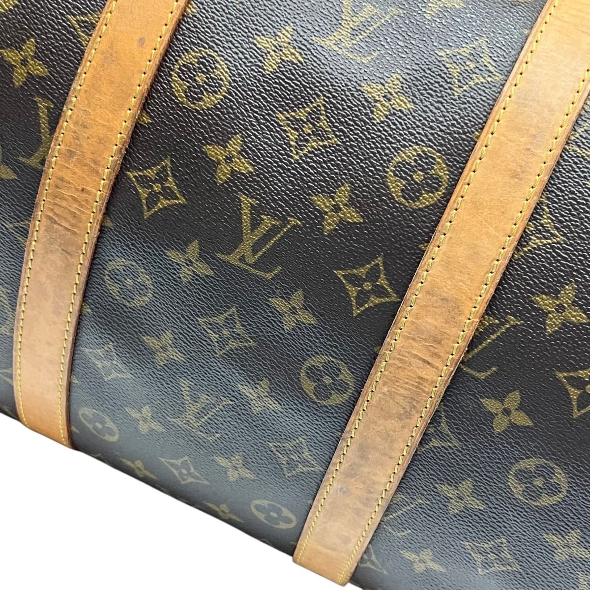 Louis Vuitton Keepall Bandouliere 55 Monogram Boston Bag Canvas — view 6
