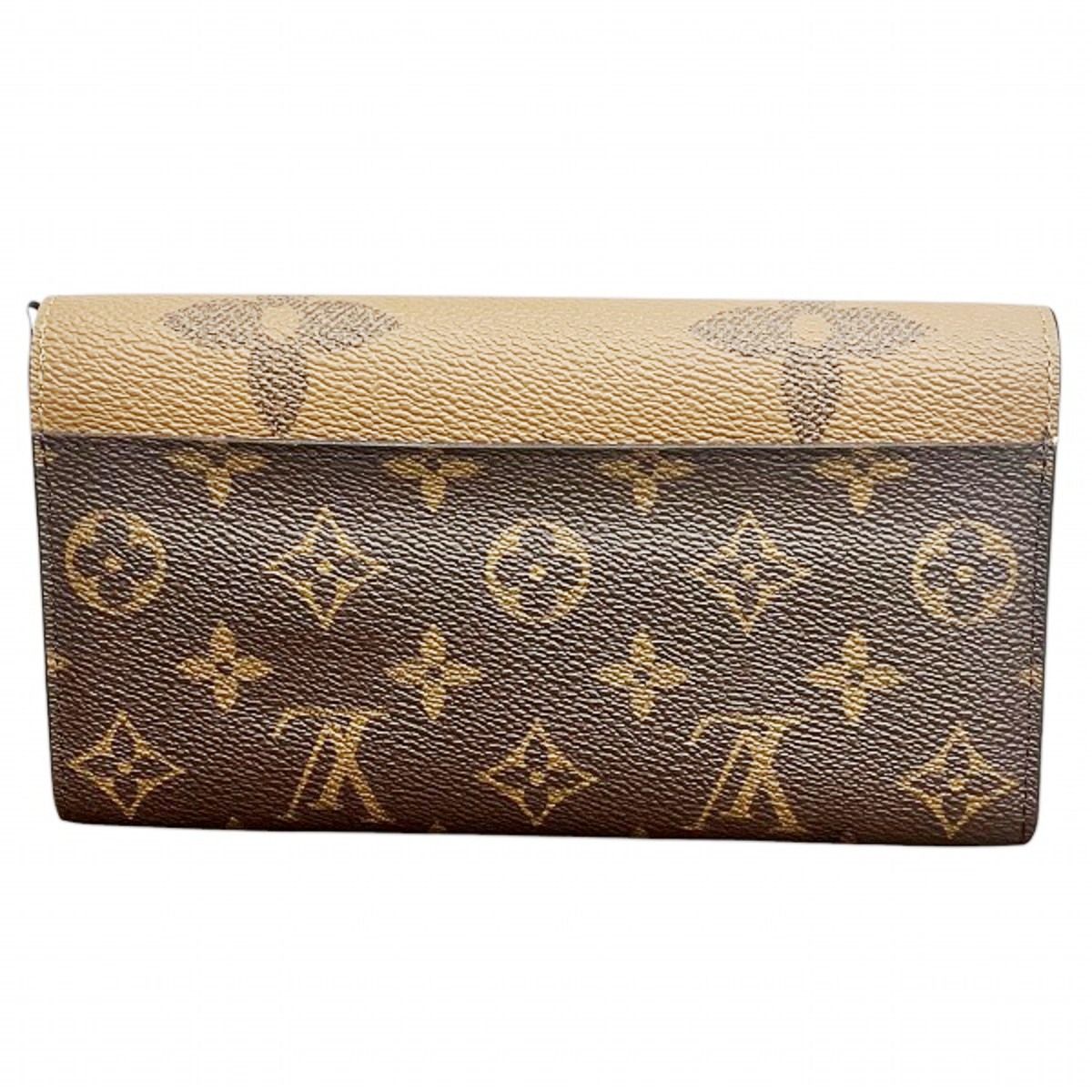 Louis Vuitton Portefeuille Sarah Monogram Giant Reverse Wallet Canvas — view 2