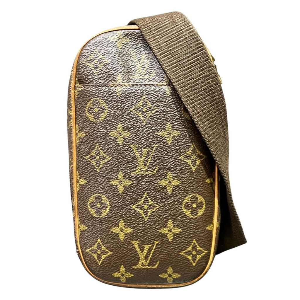 Louis Vuitton Pochette Gange Monogram Belt Bag Canvas