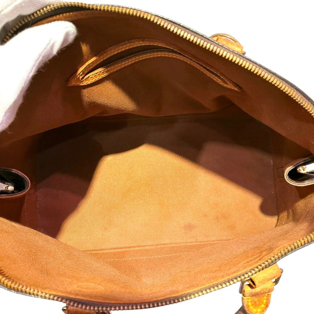Louis Vuitton Alma Monogram Handbag Canvas — view 6