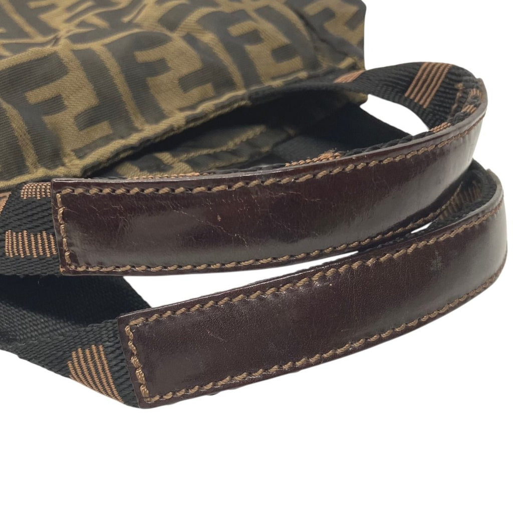Fendi Zucca Handbag Canvas — view 7