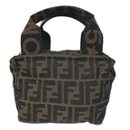 Fendi Zucca Handbag Canvas