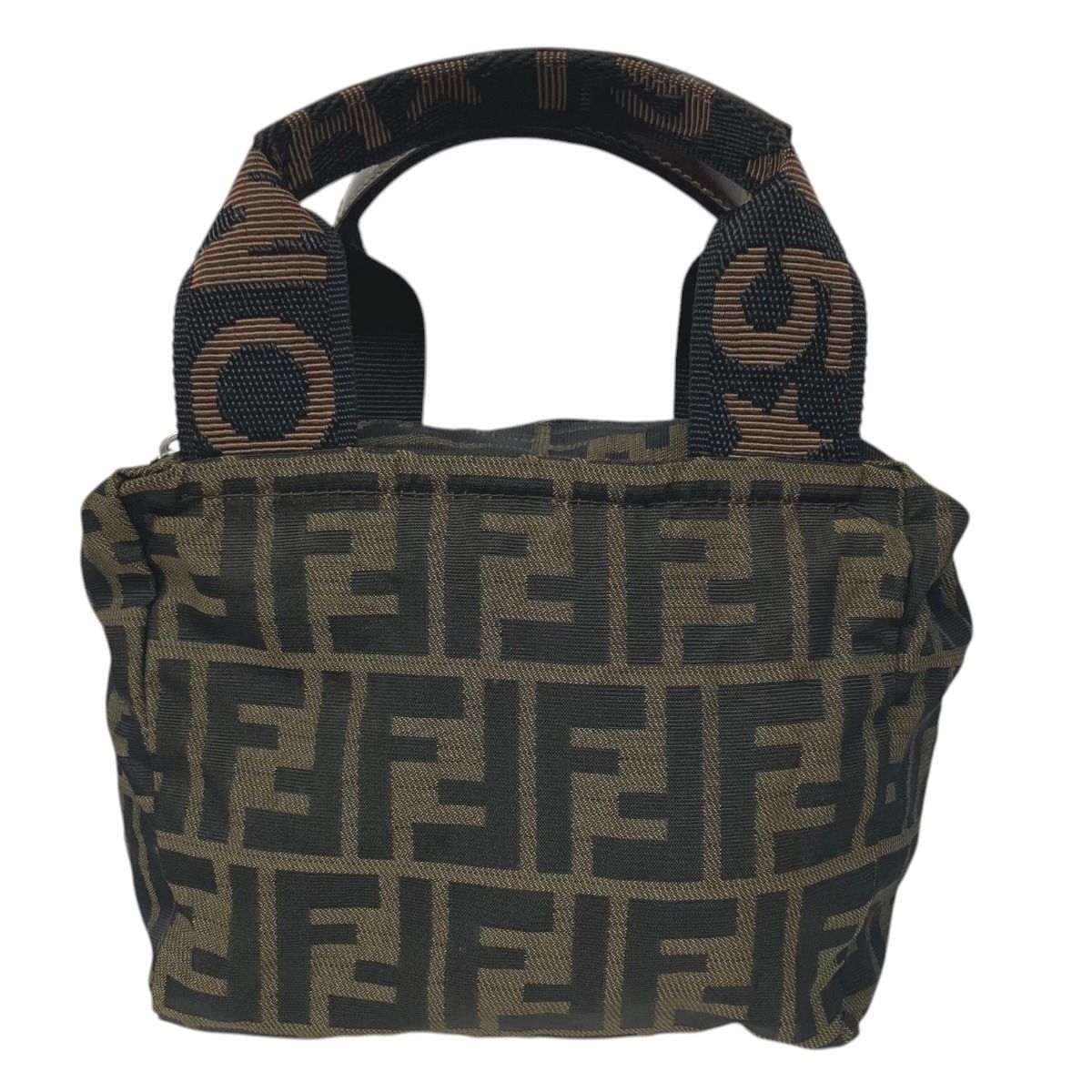 Fendi Zucca Handbag Canvas