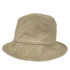 Dior Bucket Hat Union Bob Hat Vintage Processed Hat Cotton Beige Casual — view 3