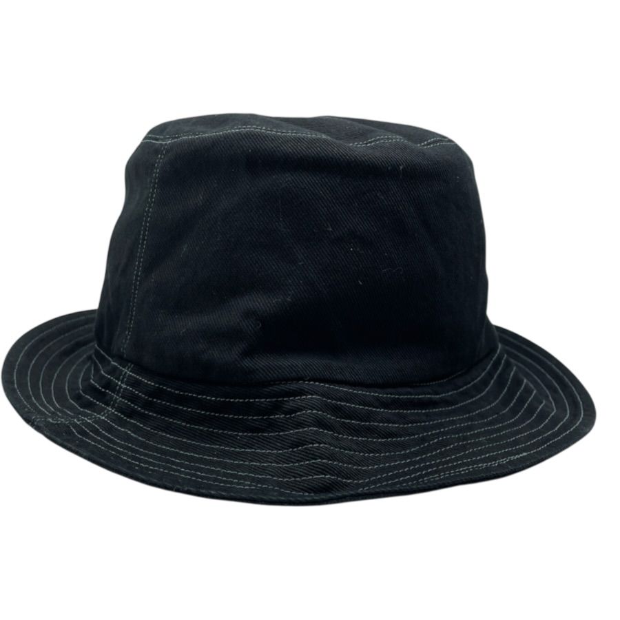 Dior Bucket Hat Union Bob Hat Cotton Black Casual — view 3