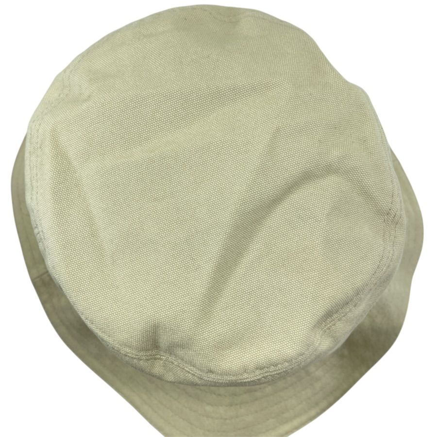 Dior Bucket Hat Bob Hat Logo Cotton Beige Casual — view 5