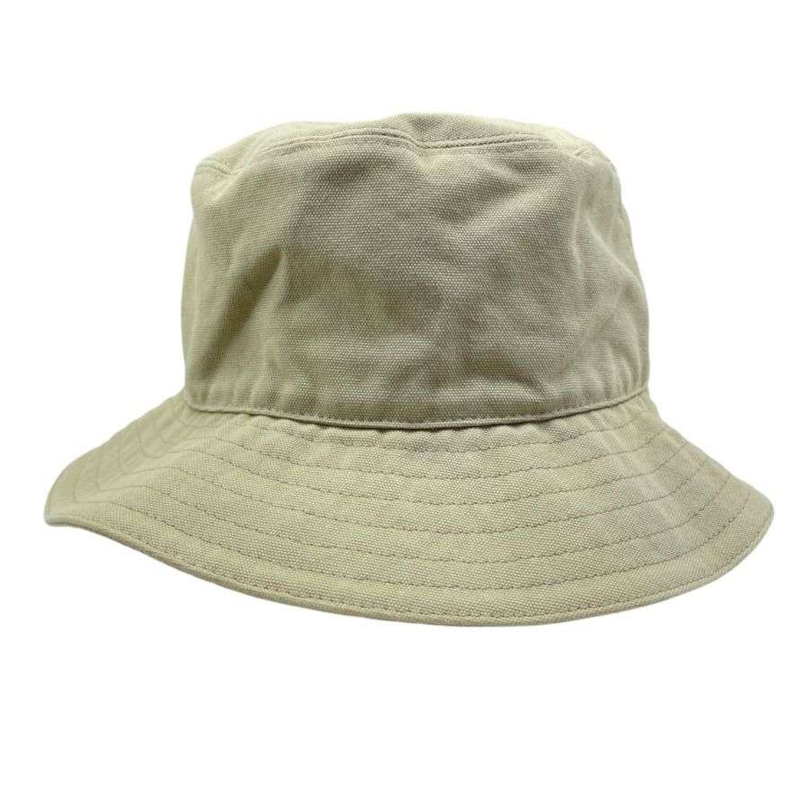 Dior Bucket Hat Bob Hat Logo Cotton Beige Casual — view 3