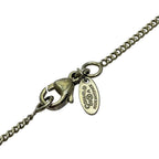 Chanel 09A Pendant CC Logo Rhinestone Gold Plated Necklace — view 8