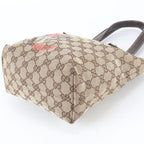 Gucci GG Canvas Leather Tote — view 4