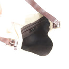 Fendi Mamma Bucket Baguette FF Leather Canvas Shoulder Bag — view 7