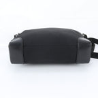 Gucci Leather Nylon Shoulder Bag Crossbody Messenger Business Black — view 6