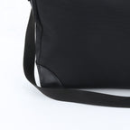 Gucci Leather Nylon Shoulder Bag Crossbody Messenger Business Black — view 2