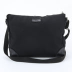 Gucci Leather Nylon Shoulder Bag Crossbody Messenger Business Black