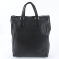 Gucci Soho Interlocking G Leather Tote Business Black