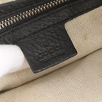 Gucci Soho Interlocking G Leather Tote Business Black — view 8