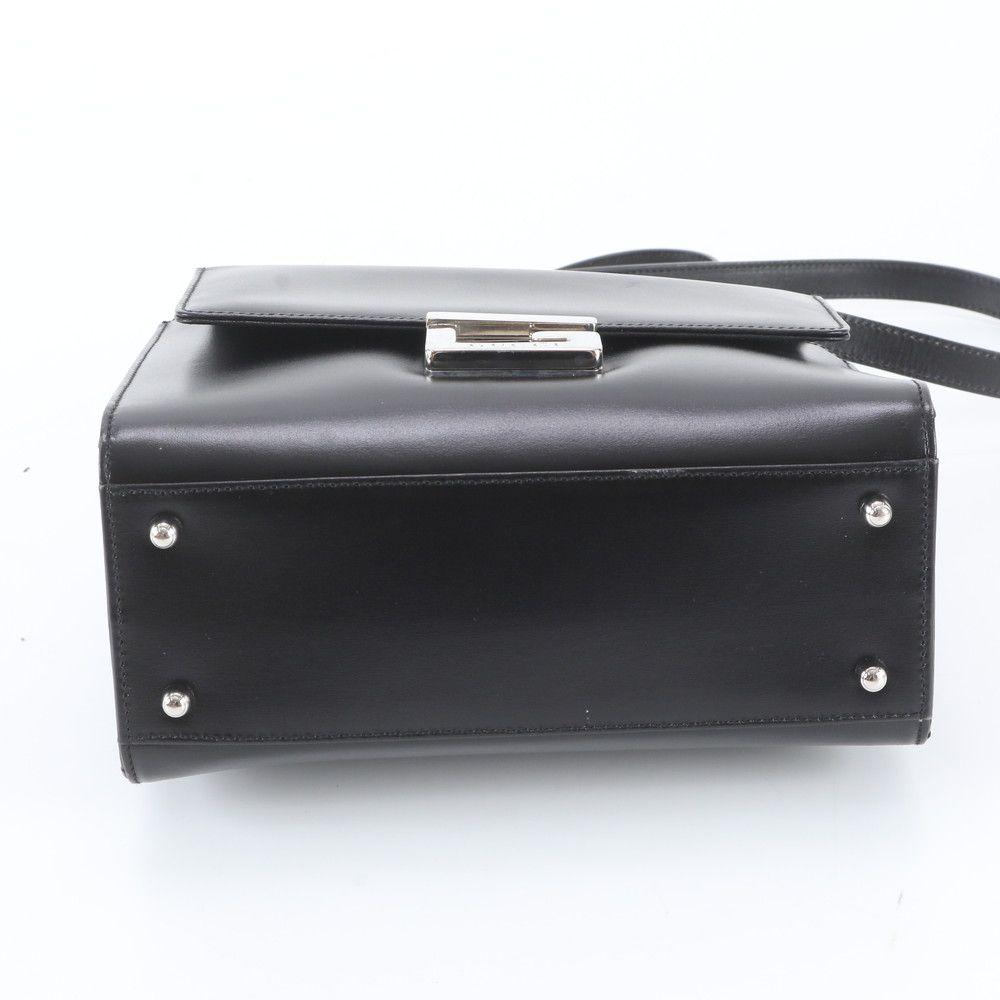Gucci Leather Shoulder Bag Hand Black — view 6