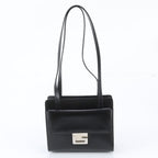 Gucci Leather Shoulder Bag Hand Black