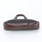 Gucci GG Canvas Leather Tote Shoulder Hand Brown — view 6