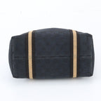 Gucci GG Canvas Leather Tote Shoulder Hand Black — view 6