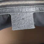 Gucci GG Canvas Leather Tote Shoulder Hand Black — view 8
