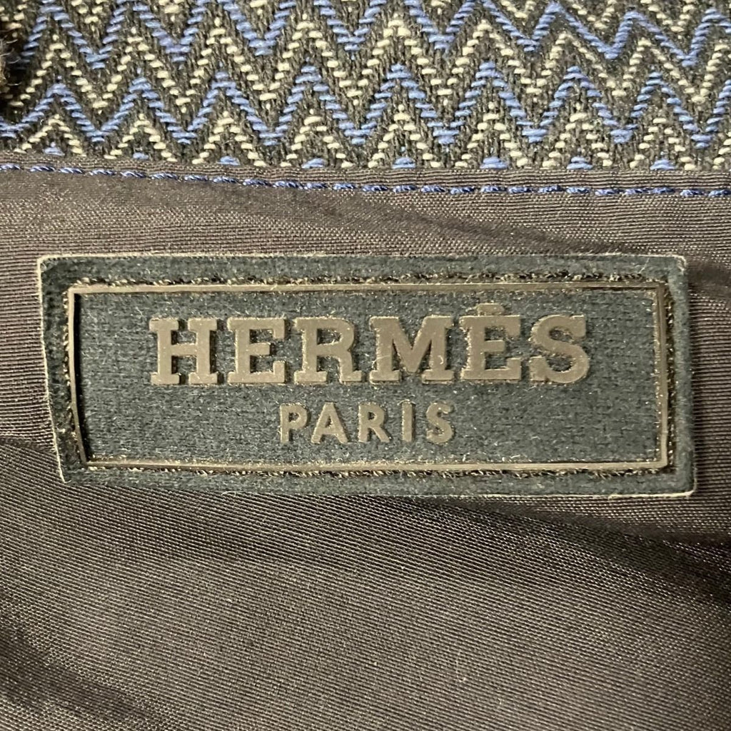 Hermes Sac de Panthere Shoulder Bag Canvas — view 4