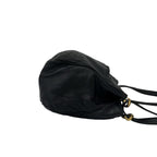 Loewe Vintage Anagram Logo Nappa Leather Shoulder Bag Tote Black — view 6