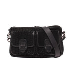 Celine Shoulder Bag Crossbody Suede C Macadam