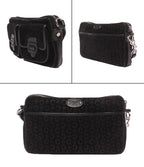 Celine Shoulder Bag Crossbody Suede C Macadam — view 2