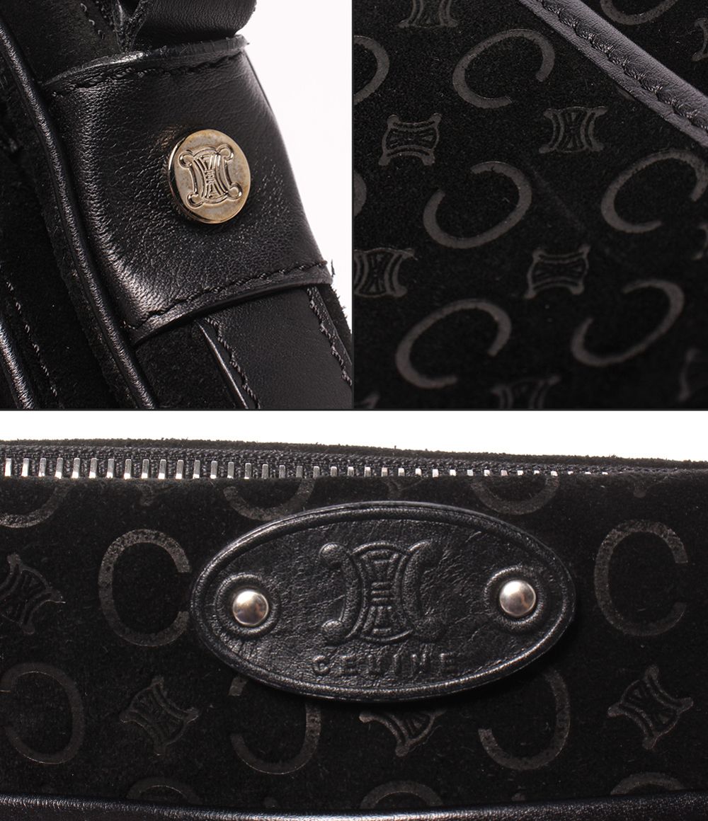 Celine Shoulder Bag Crossbody Suede C Macadam — view 7